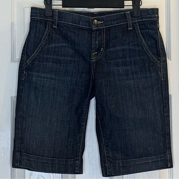 David Kahn Jean Shorts Size 26 Inseam 11” - Picture 1 of 10
